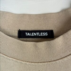 Talentless Sand-Toned Crewneck